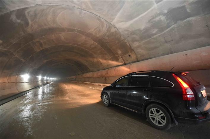 隧道标段已完成开挖5357米，占全长的60.5%。